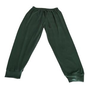 Women’s Green Joggers Size 1XL — Soft Comfy Sweatpants w/ Elastic Waist
